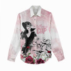 Melbourne Horse Racing Cup Pink Out Derby Women Casual Shirt - Aussie Hoodie