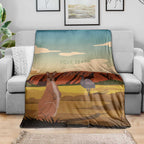 Australia Personalized Blanket Uluru Scenery
