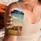 Australia Personalized 4 in 1 Can Cooler Tumbler Uluru Scenery
