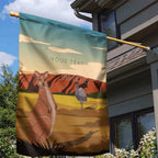 Australia Personalized Garden Flag Uluru Scenery
