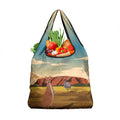 Australia Personalized Grocery Bag Uluru Scenery