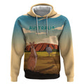 Australia Personalized Hoodie Uluru Scenery