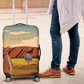 Australia Personalized Luggage Cover Uluru Scenery