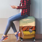 Australia Personalized Luggage Cover Uluru Scenery