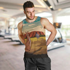 Australia Personalized Men Tank Top Uluru Scenery