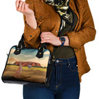 Australia Personalized Shoulder Handbag Uluru Scenery