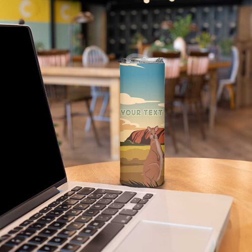 Australia Personalized Skinny Tumbler Uluru Scenery