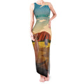 Australia Personalized Tank Maxi Dress Uluru Scenery