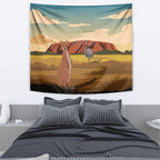 Australia Personalized Tapestry Uluru Scenery