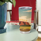 Australia Personalized Tumbler Cup Uluru Scenery
