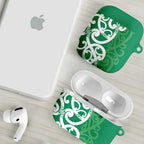 Pounamu Green Maori AirPods Case Koru Kowhaiwhai - Aussie Hoodie