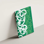 Pounamu Green Maori Canvas Wall Art Koru Kowhaiwhai - Aussie Hoodie