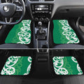 Pounamu Green Maori Car Mats Koru Kowhaiwhai - Aussie Hoodie