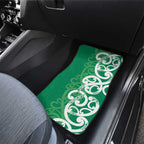 Pounamu Green Maori Car Mats Koru Kowhaiwhai - Aussie Hoodie