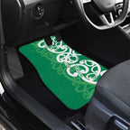 Pounamu Green Maori Car Mats Koru Kowhaiwhai - Aussie Hoodie
