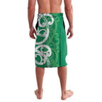 Pounamu Green Maori Lavalava Koru Kowhaiwhai - Aussie Hoodie