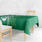 Pounamu Green Maori Tablecloth Koru Kowhaiwhai - Aussie Hoodie