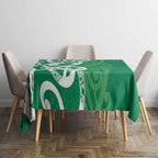 Pounamu Green Maori Tablecloth Koru Kowhaiwhai - Aussie Hoodie