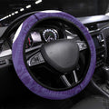 Violet Green Maori Steering Wheel Cover Koru Kowhaiwhai - Aussie Hoodie