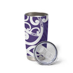 Violet Green Maori Tumbler Cup Koru Kowhaiwhai - Aussie Hoodie