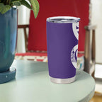 Violet Green Maori Tumbler Cup Koru Kowhaiwhai - Aussie Hoodie