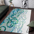Paua Shell Maori Area Rug Koru Kowhaiwhai - Aussie Hoodie