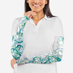 Paua Shell Maori Arm Sleeves Koru Kowhaiwhai - Aussie Hoodie
