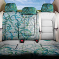 Paua Shell Maori Back Car Seat Cover Koru Kowhaiwhai - Aussie Hoodie