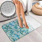 Paua Shell Maori Bathroom Set Koru Kowhaiwhai - Aussie Hoodie