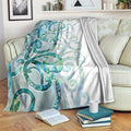 Paua Shell Maori Blanket Koru Kowhaiwhai - Aussie Hoodie