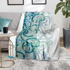 Paua Shell Maori Blanket Koru Kowhaiwhai - Aussie Hoodie