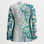 Paua Shell Maori Blazer Koru Kowhaiwhai - Aussie Hoodie