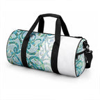 Paua Shell Maori Duffle Bag Koru Kowhaiwhai