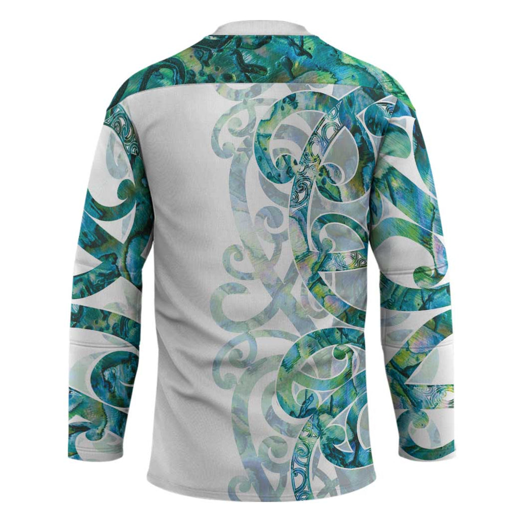 Paua Shell Maori Hockey Jersey Koru Kowhaiwhai - Aussie Hoodie