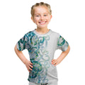 Paua Shell Maori Kid T Shirt Koru Kowhaiwhai - Aussie Hoodie