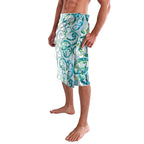 Paua Shell Maori Lavalava Koru Kowhaiwhai - Aussie Hoodie