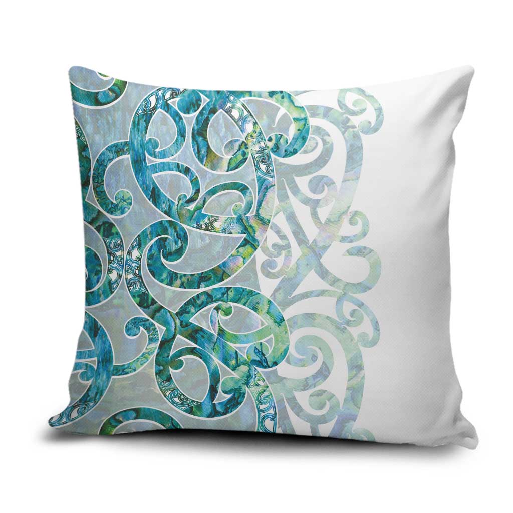 Paua Shell Maori Pillow Cover Koru Kowhaiwhai - Aussie Hoodie