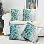 Paua Shell Maori Pillow Cover Koru Kowhaiwhai - Aussie Hoodie