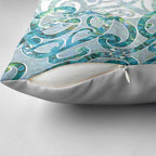 Paua Shell Maori Pillow Cover Koru Kowhaiwhai - Aussie Hoodie
