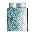 Paua Shell Maori Quilt Bed Set Koru Kowhaiwhai - Aussie Hoodie