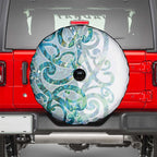 Paua Shell Maori Spare Tire Cover Koru Kowhaiwhai - Aussie Hoodie