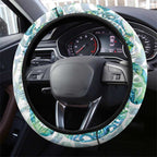 Paua Shell Maori Steering Wheel Cover Koru Kowhaiwhai - Aussie Hoodie