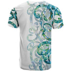 Paua Shell Maori T Shirt Koru Kowhaiwhai - Aussie Hoodie