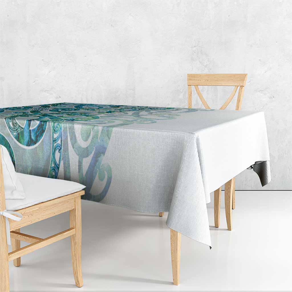 Paua Shell Maori Tablecloth Koru Kowhaiwhai - Aussie Hoodie