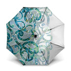 Paua Shell Maori Umbrella Koru Kowhaiwhai - Aussie Hoodie