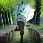 Paua Shell Maori Umbrella Koru Kowhaiwhai - Aussie Hoodie