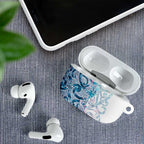 Turquoise Paua Shell Maori AirPods Case Koru Kowhaiwhai - Aussie Hoodie