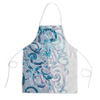 Turquoise Paua Shell Maori Apron Koru Kowhaiwhai - Aussie Hoodie