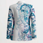 Turquoise Paua Shell Maori Blazer Koru Kowhaiwhai - Aussie Hoodie