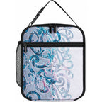 Turquoise Paua Shell Maori Lunch Bag Koru Kowhaiwhai